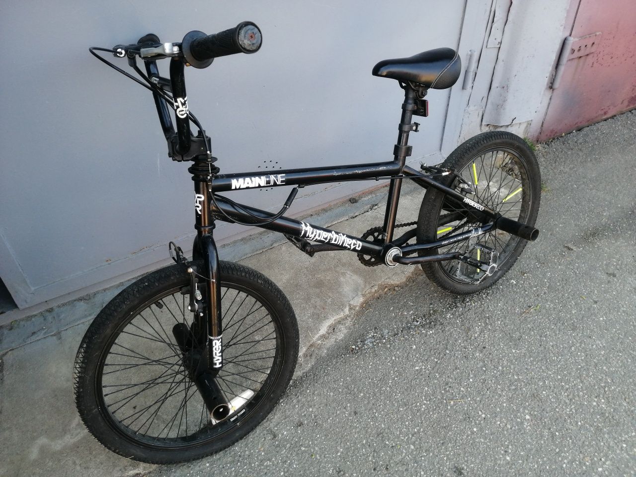 Bmx de sărituri.