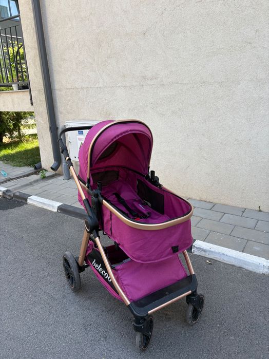 Carucior copii roz