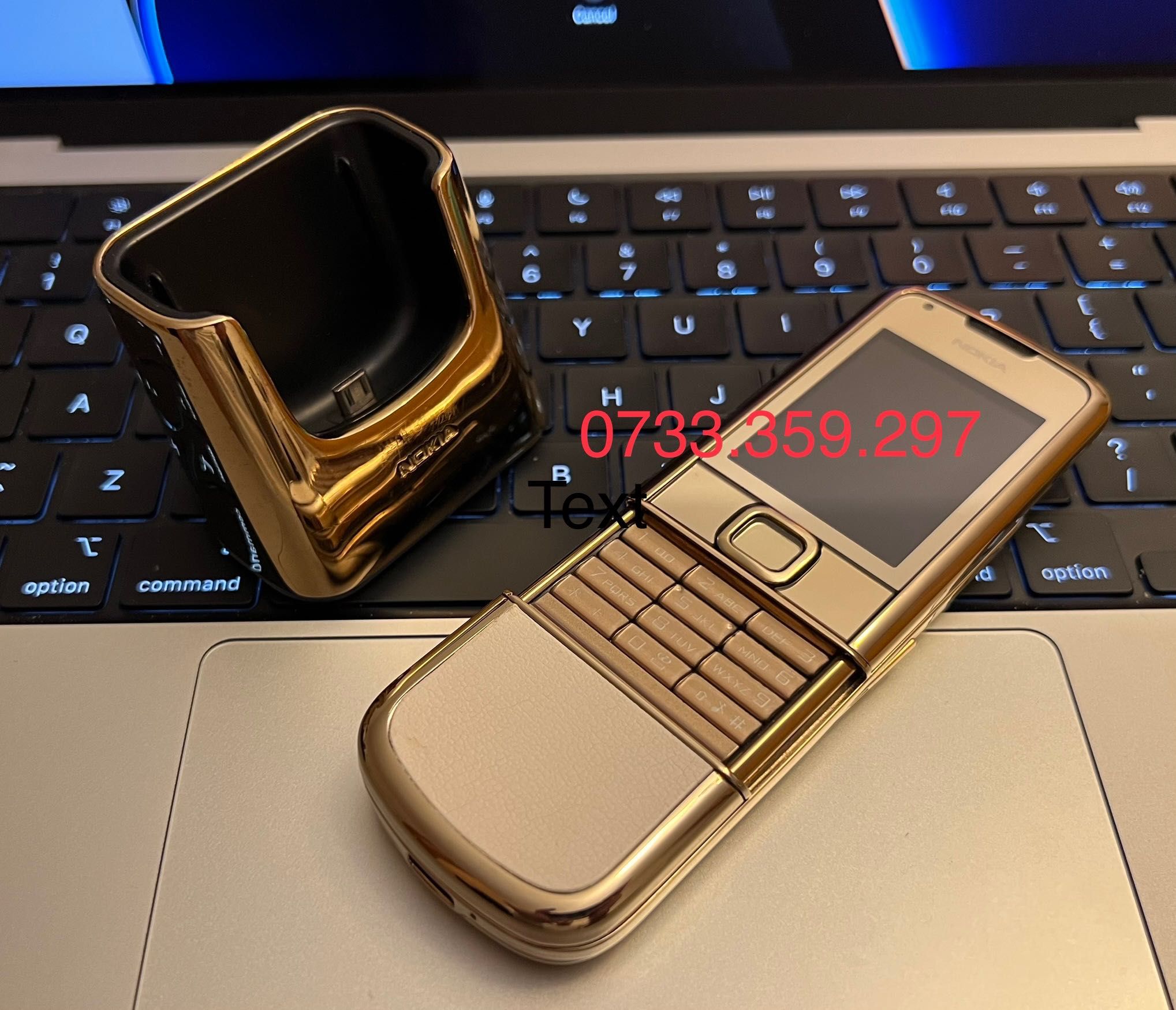 Nokia 8800 ARTE Gold Edition CA NOU ! RARITATE ! Telefon colectie