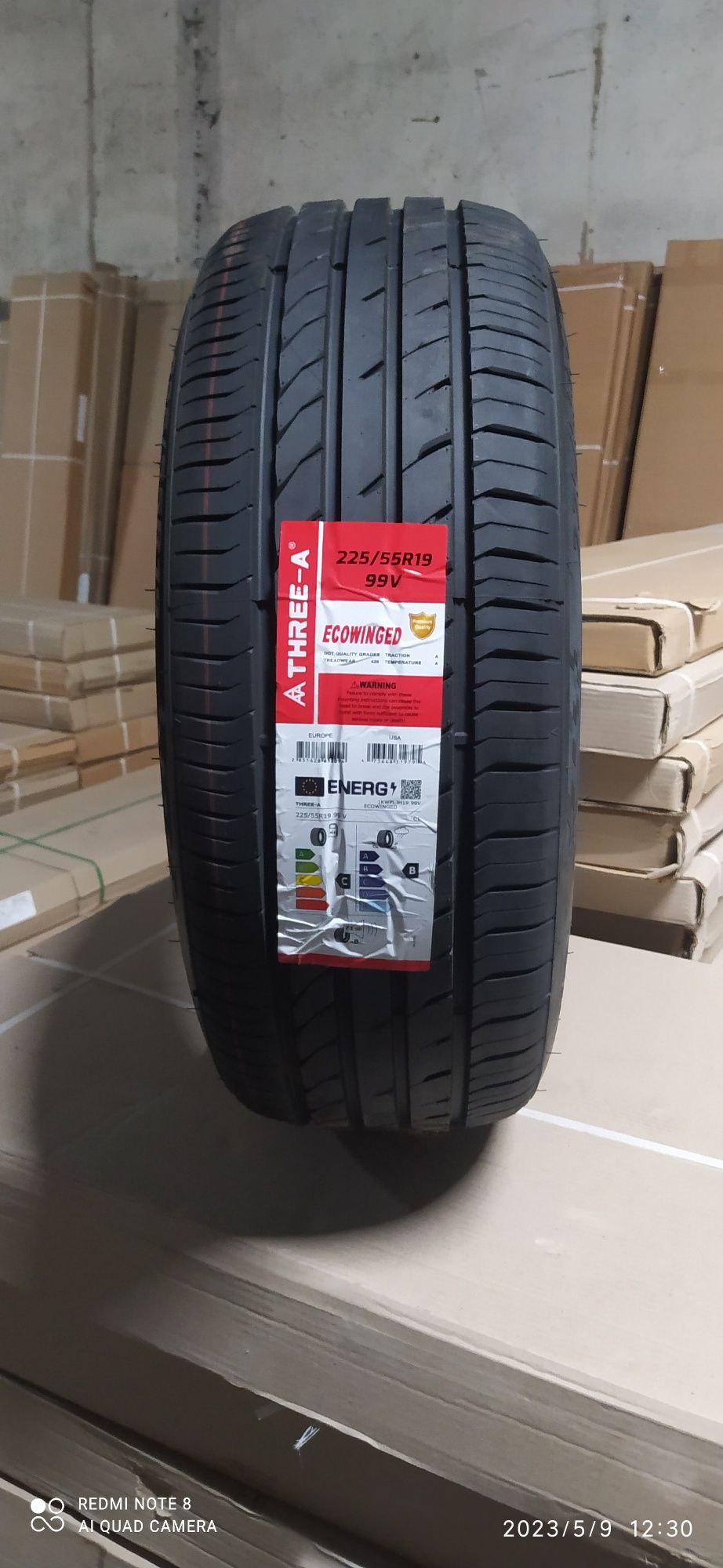 225/55R19 Three-A Ecowinged