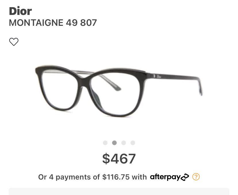 Рамки за очила Dior Montaigne 49