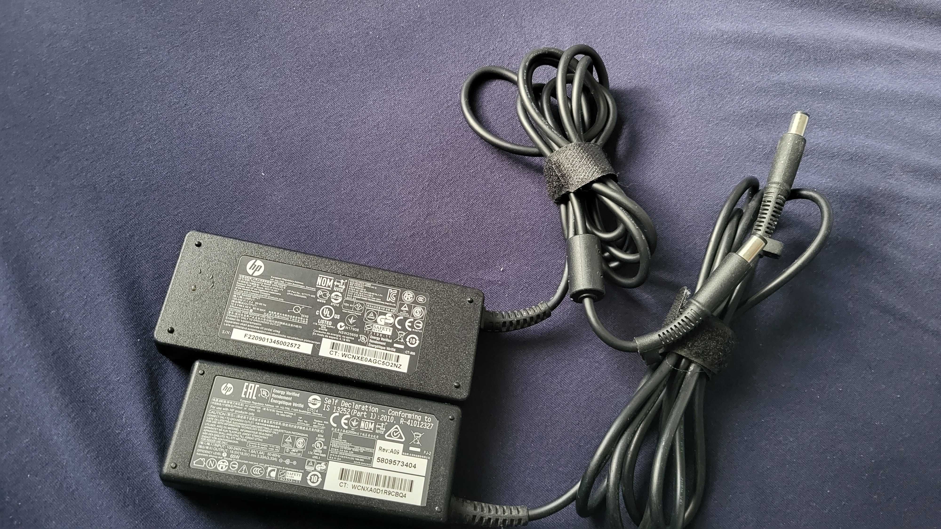 HP Incarcator 90w-65W AC Adaptor leptop 19.5V-4.62A-3.33A pin central