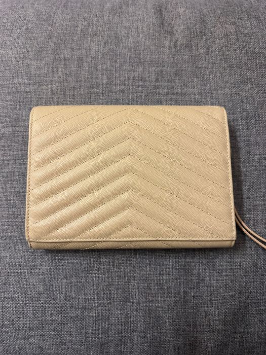 Saint Laurent оригинална чанта плик/клъч