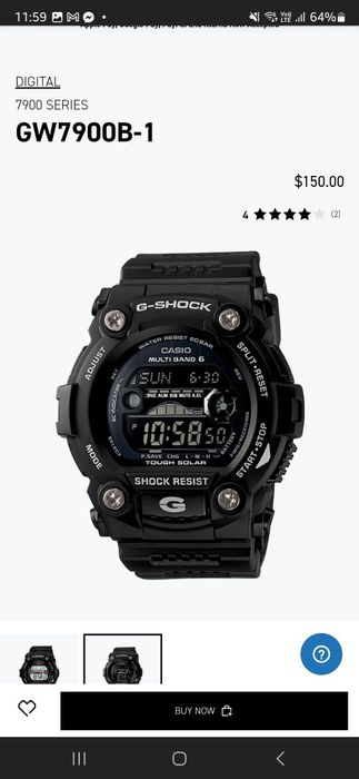 Ceas G-Shock GA-7900B-1ER și G-Shock GA-710GB-1AER