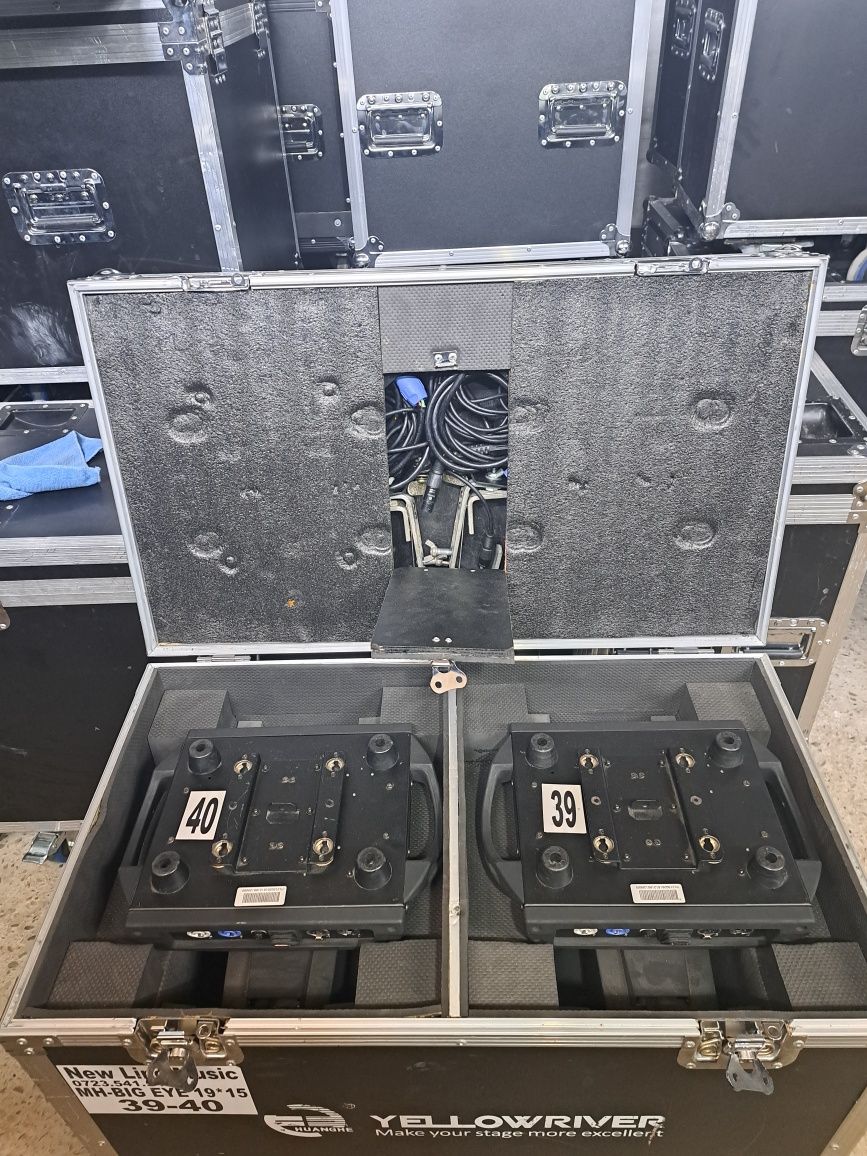 Moving head MH BIG EYES LED RGBW 19×15 w