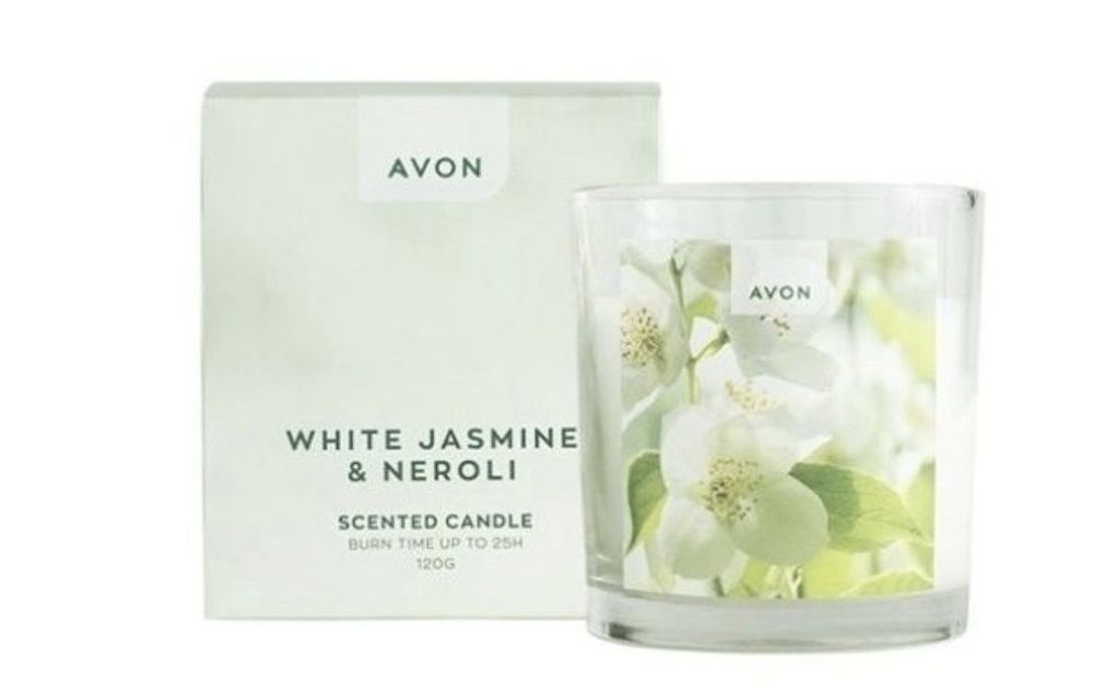 Lumanare pafumata iasomie,lemn cedru/ trandafiri/iasomie,neroli Avon