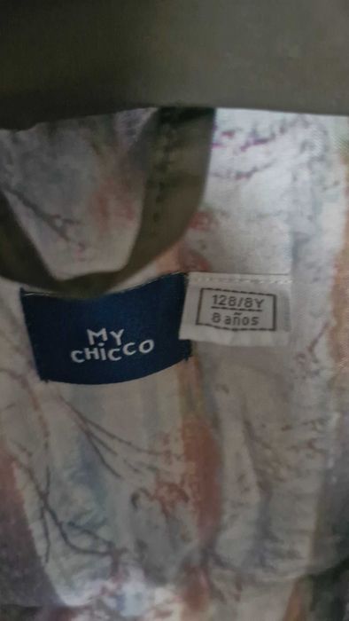 Geaca matlasata copii Chicco, Kaki,