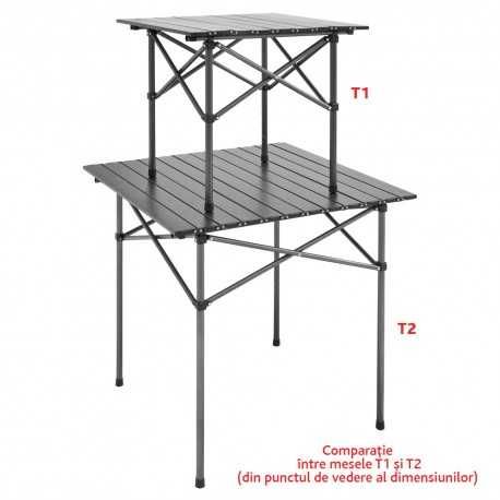 Masă pliabilă pentru Pescuit si Camping T1 dimensiuni 50x50 cm