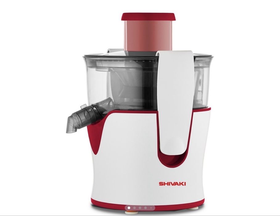 Соковыжималка Shivaki SH-JM-2160 белый, красный