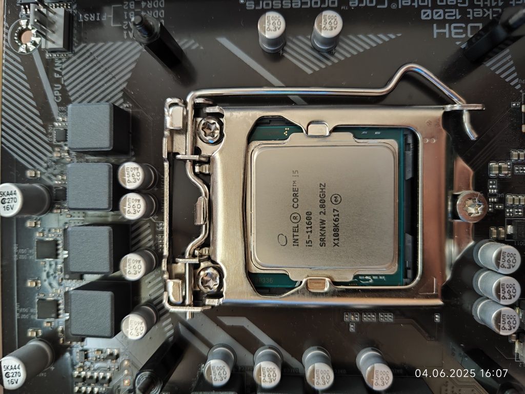 Комплект i5 11600, B560M, RAM 16GB DDR4, SSD 480GB