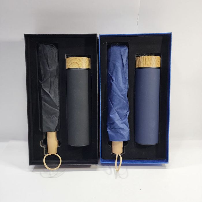 Подарочный набор термос и зонт