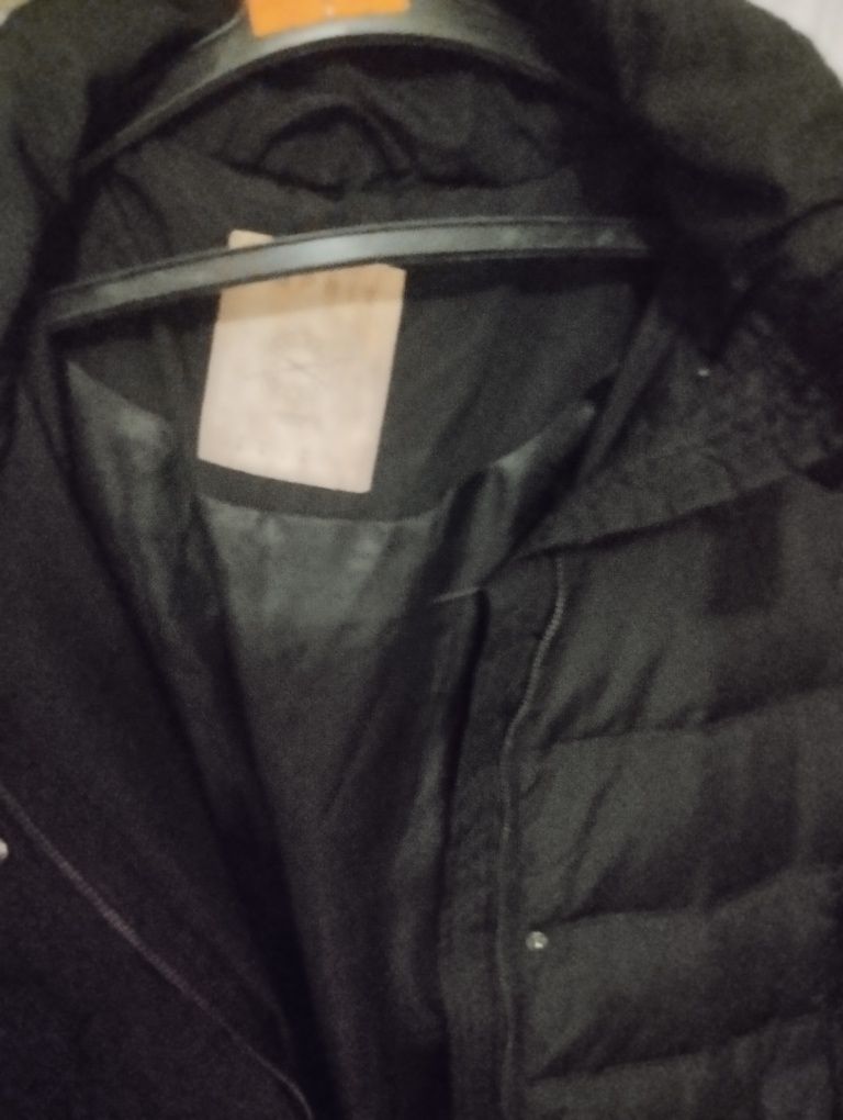 Esprit дълго яке с гъши пух