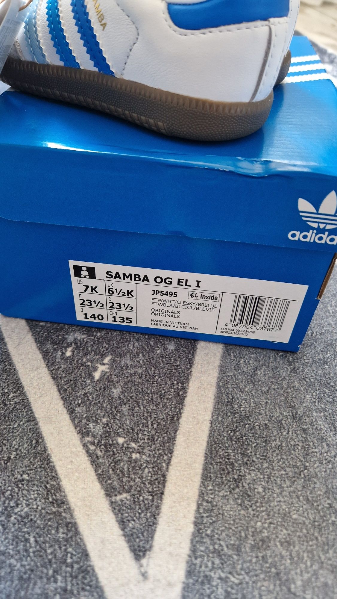 Нови детски обувки adidas samba