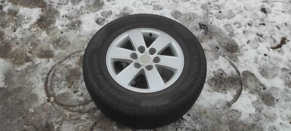 Комплект дисков с шинами 265/65/17. Mitsubishi Pajero 3-4.