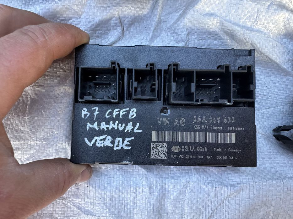 Kit pornire  vw passat b7 ECU calculator confort/motor cheie contact
