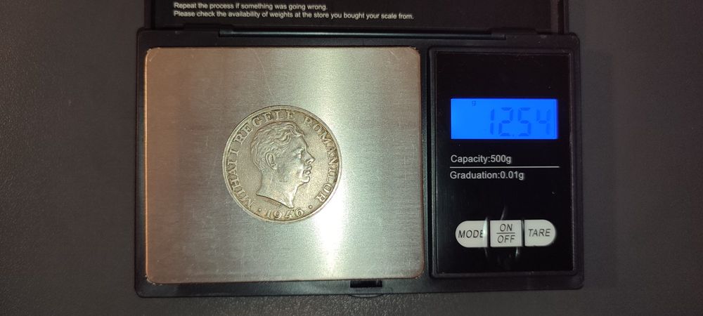 Moneda de argint 25000 lei 1946