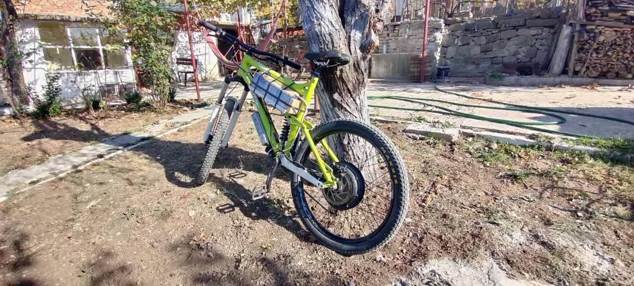 Електрическо колело електрически велосипед e-bike 1500w на части