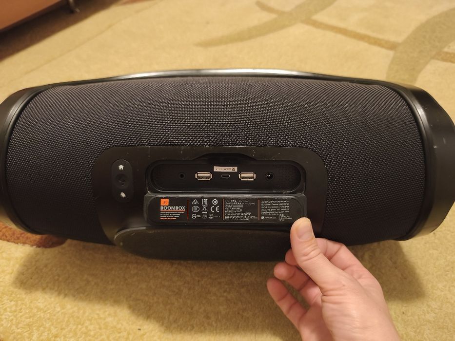 Boxa portabila JBL BOOMBOX, Wireless Bluetooth, Connect+, 20000mAh Li-