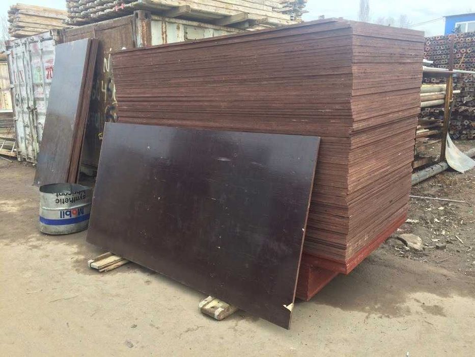 Продам ламинированную фанеру влагостойкая для опалубки 18 и 21 мм