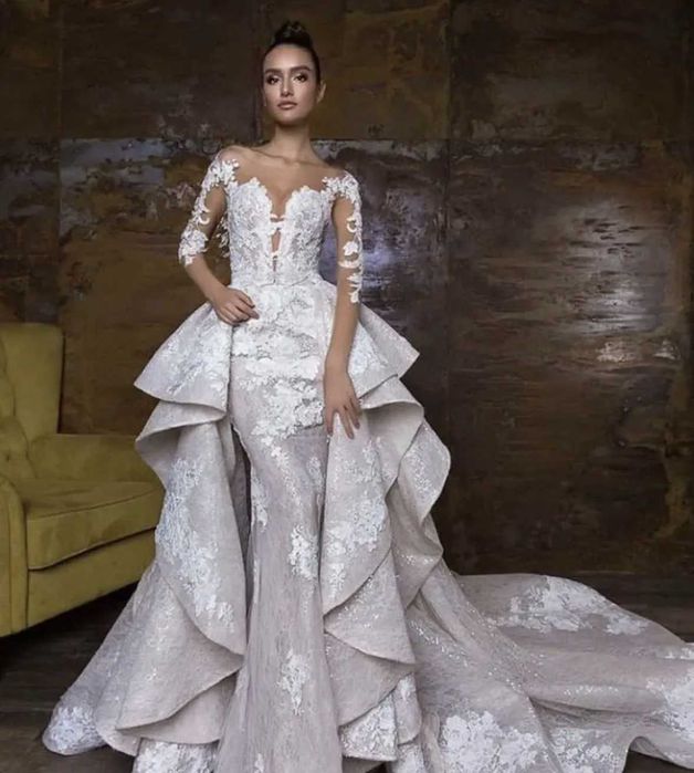 Роскошное свадебное платье-трансформер