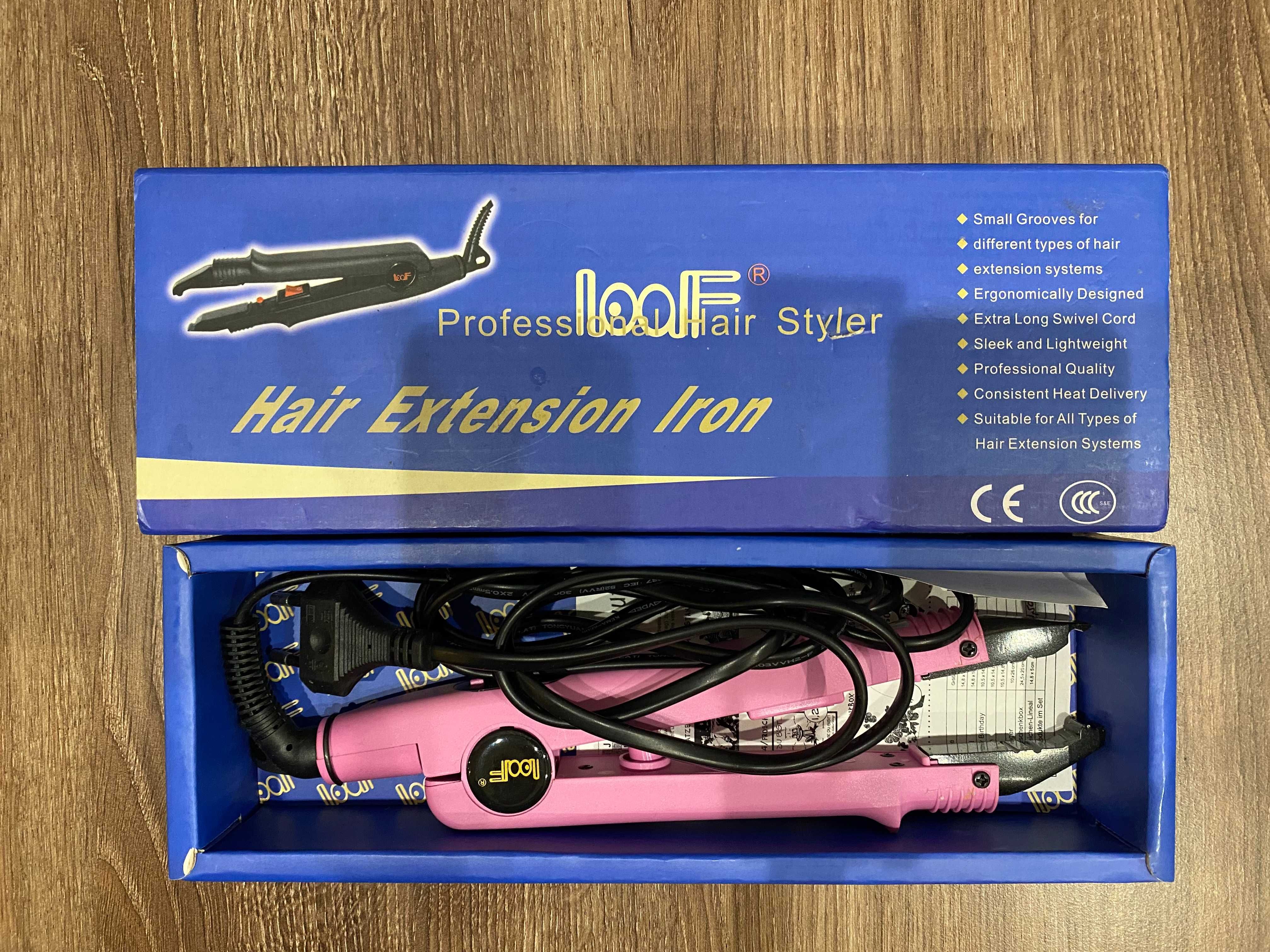 Loof Hair Extension Iron Professional