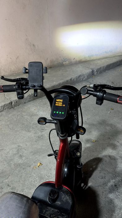 Электро скутер, новые аккумуляторы!