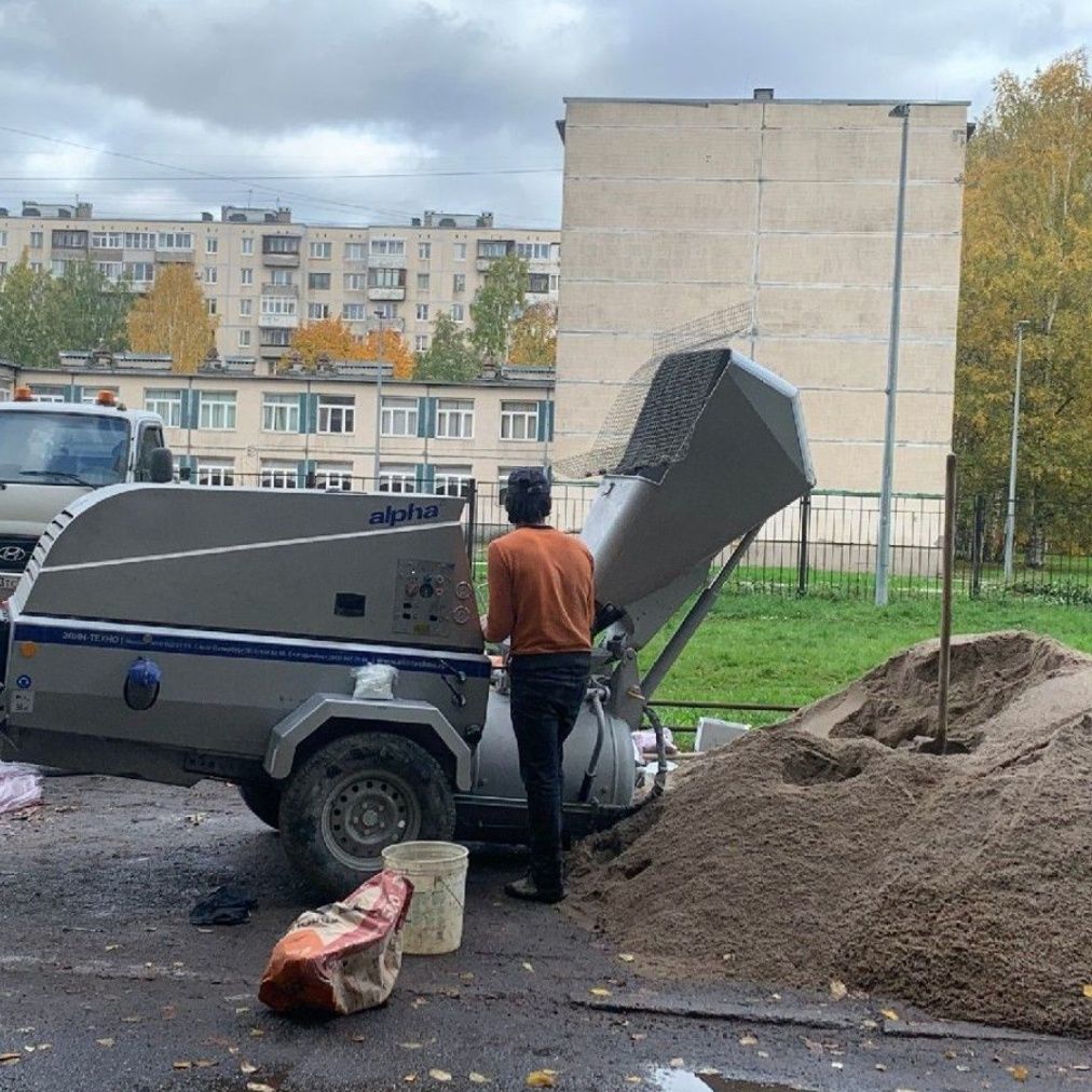 Механизирoваннaя стяжка пола. Полусухая стяжка. Идеально ровный пол