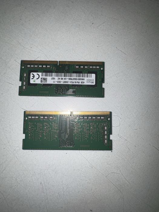 Продам озу 4гб x2 ддр4