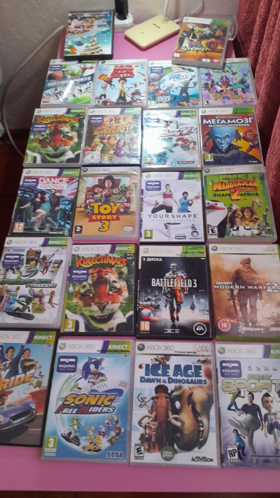 Срочно  xbox и диски