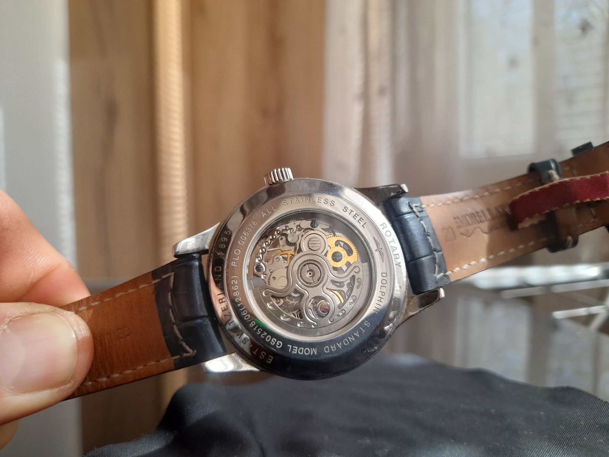 часовник Rotary skeleto