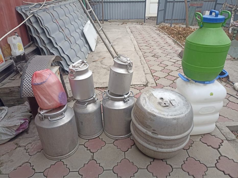 Пищевые емкости (фляги, бидоны)