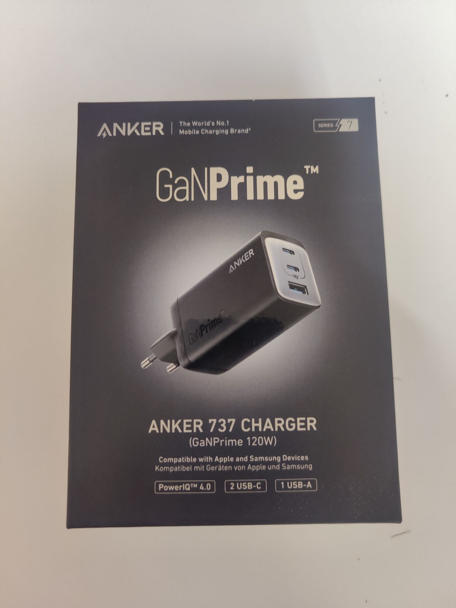 Anker 737 120w зарядно /анкер