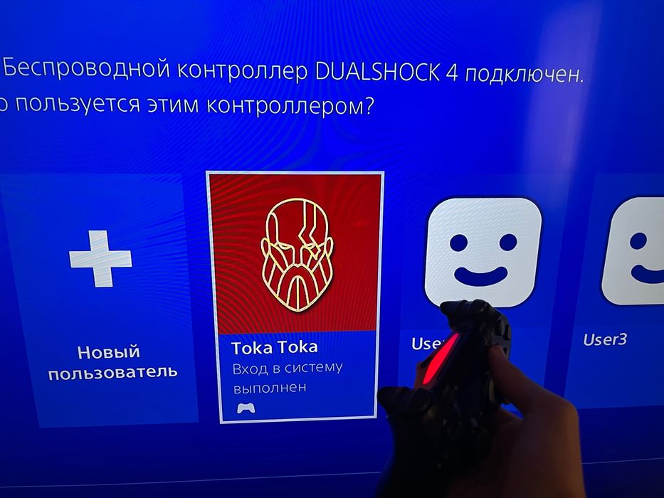 Dualshock 4. Джойстик от PS4