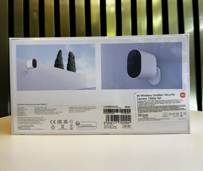 Solamanet vinde:Xiaomi Mi Wireless Outdoor Security Camera 1080p Set