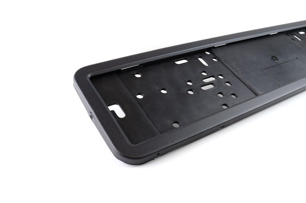 стойка amio регистрационен номер черна матова от неръждаема ...