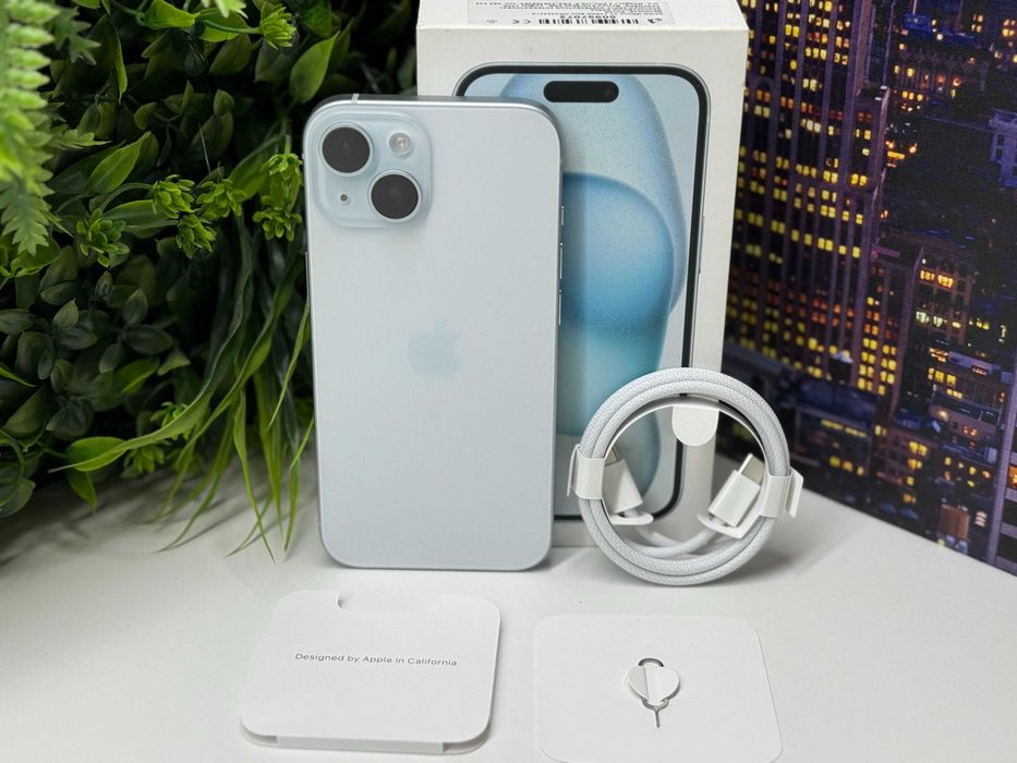 ! НоВо ! iPhone 15 128GB Blue Гаранция