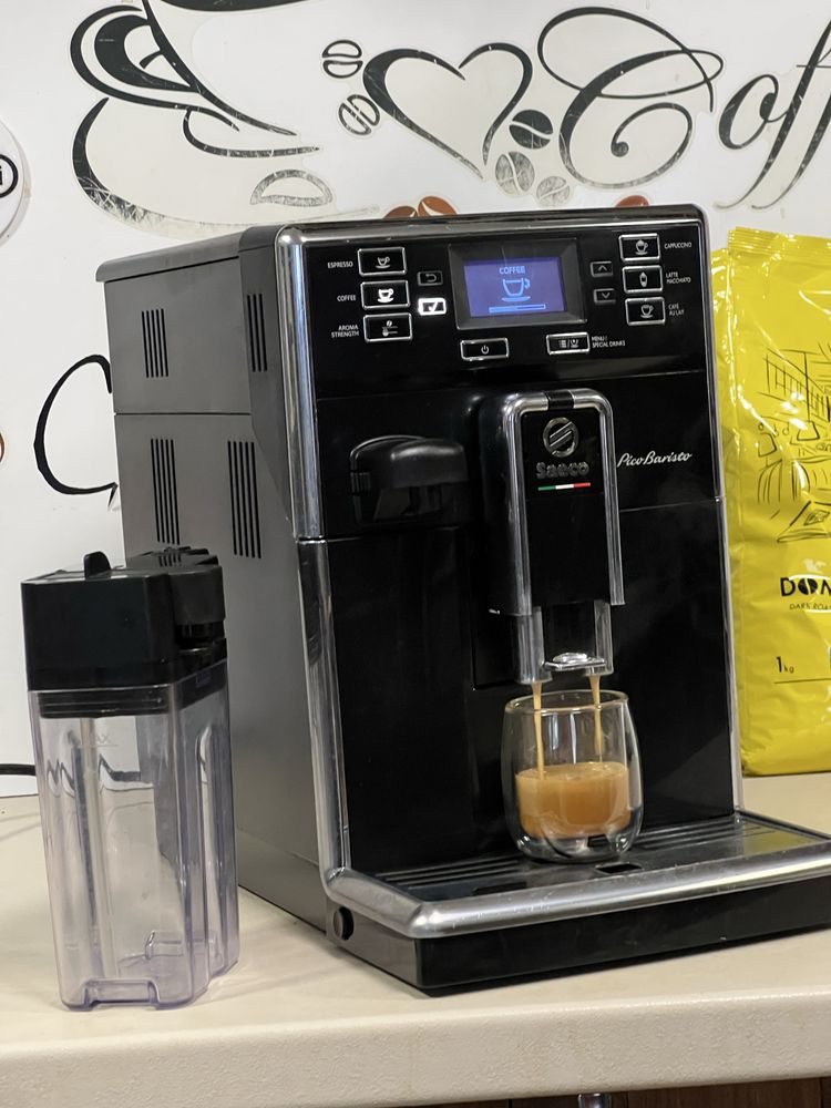 Кафемашина кафе автомат Saeco PicoBarista с гаранция