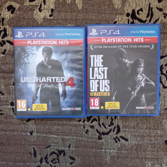 Продавам UNCARTED и THE LAST OF US за ps4 но може и бизнес