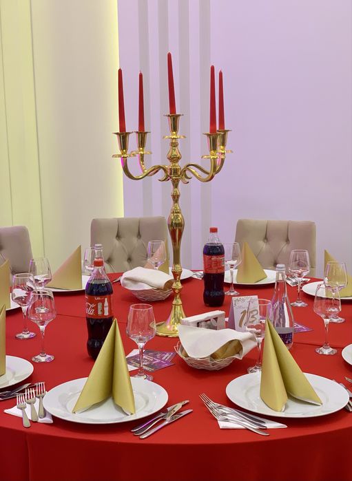 Sfesnic auriu cu 5 brate