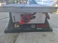Vand circular cu banc bosch PTS10