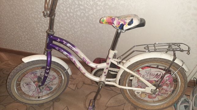 Продам велосипед детский + самокат.