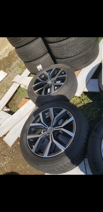 Jante 17 vw originale cu anvelope iarna