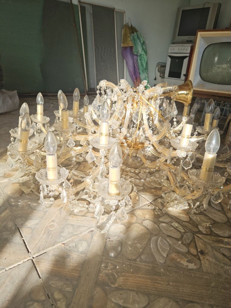 Люстра хрустальная