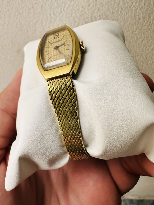 Ceas mecanic Glashütte 17 Rubine - ceas damă vintage german Anii 60'