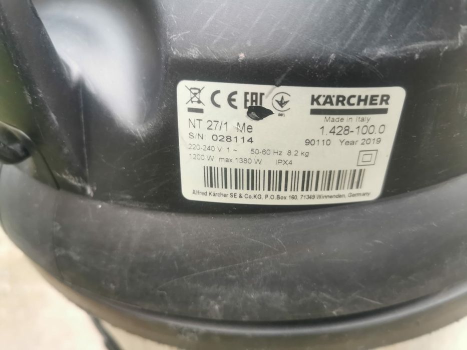 Aspirator profesional Karcher NT27/1 Me