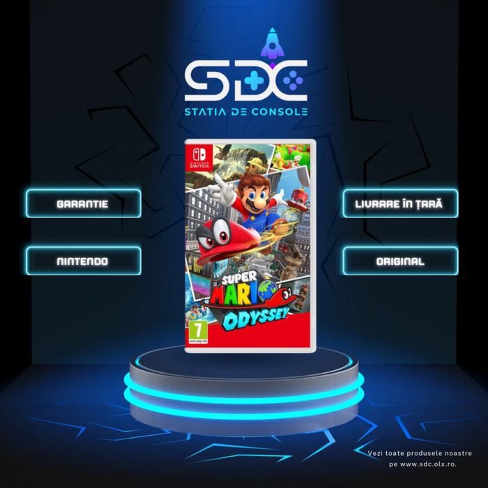 Joc Super Mario Odyssey Nintendo Switch |SDC