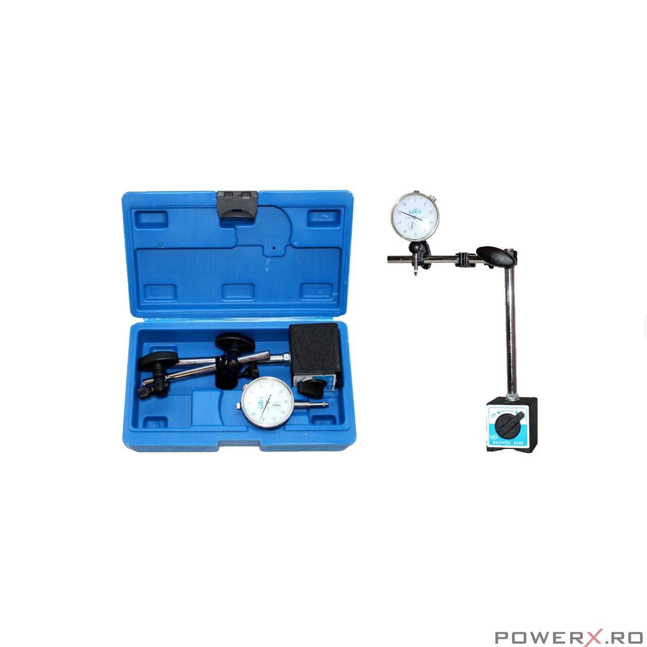 Ceas comparator cu suport magnetic Satra