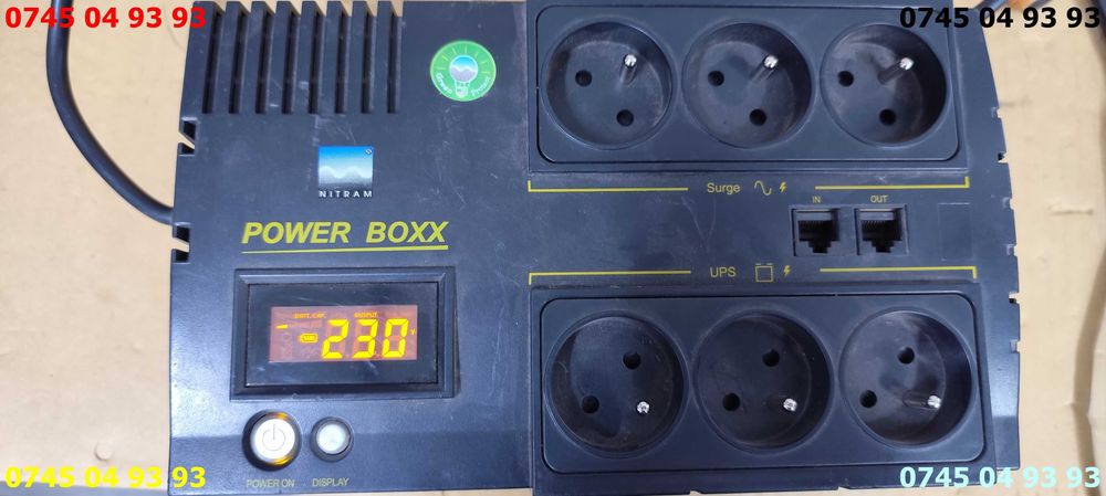 ups afisaj digital POWER BOX fara baterie ca nou perfect functional