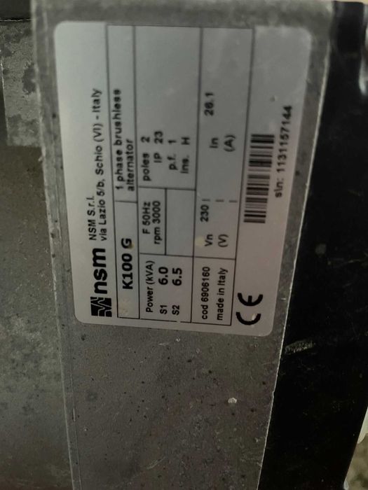 Generator PRAMAC 6,5KW Profesional