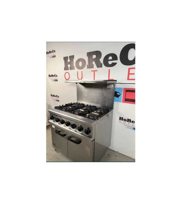 Lincat UK- Aragaz/ Masina gatit 6 focuri + Cuptor + Suprastructura